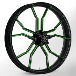 Phase Touch Of Color Green 21 x 3.25 Wheel
