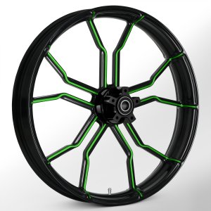 Phase Touch Of Color Green 21 x 3.25 Wheel