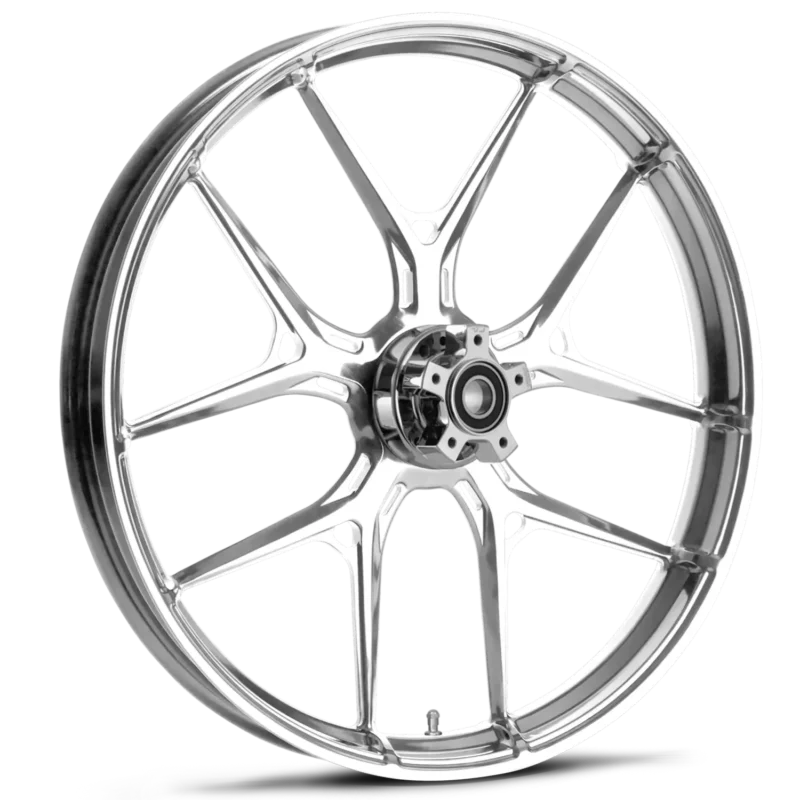 23 x 3.75" Racelite Series Inductor Chrome Front Wheel
