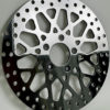 11.8" Mesh Front Polished Stainless Rotor