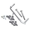 Complete Front Lowering Kit, 2000-2006 Softail FXST/FLST