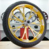 21 x 3.5" Arc Gold Anodized & Polished Wheel