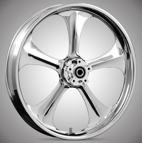Adrenaline Chrome Wheel Gray Background