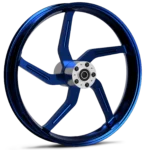 Aggressor 21 x 3.25 Blue Wheel Enforcer Hub