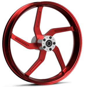 Aggressor 21 x 3.25 Red Wheel