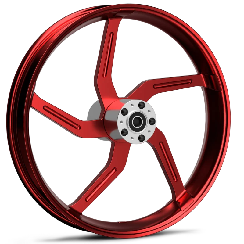 Aggressor 21 x 3.25 Red Wheel