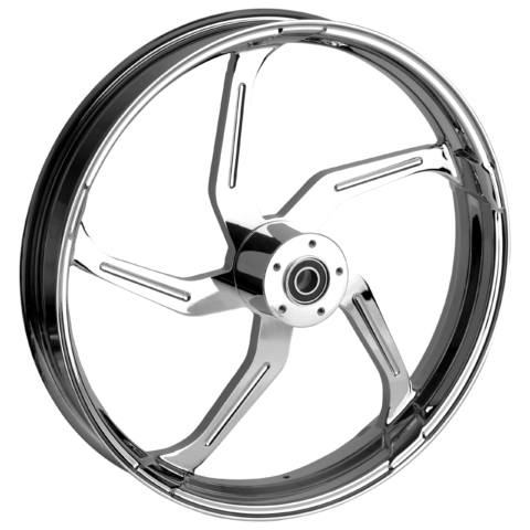 18 x 3.5" Aggressor Chrome Front/Rear Wheel