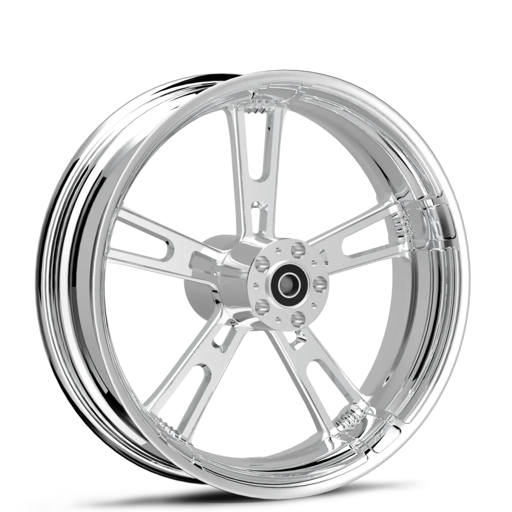 REP-01 (Enforcer) Chrome 18 X 4.25 Wheel - WanaRyd Motorcycle