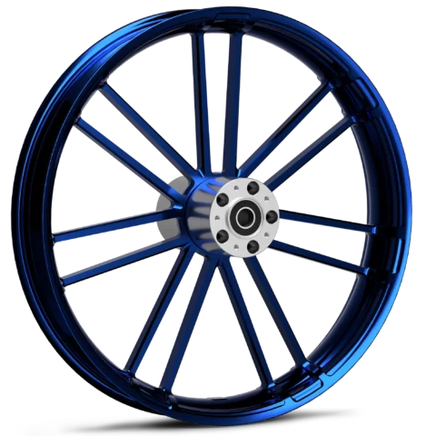 Knockout 21 x 3.25 Blue Wheel