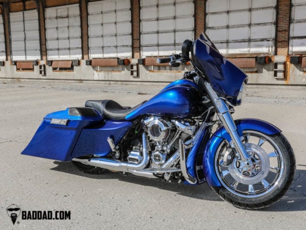 Street Glide with Performance Series Chin Spoiler by BadDad