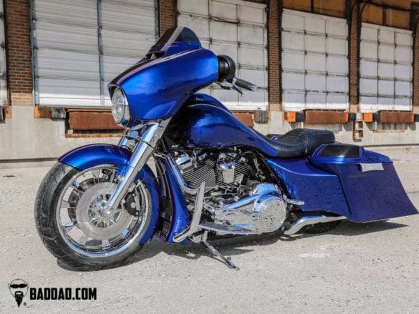Street Glide with Performance Series Chin Spoiler by BadDad
