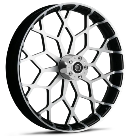 Prodigy Lathe Cut Black Wheel