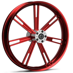 Slicer II 21 x 3.25 Red Wheel