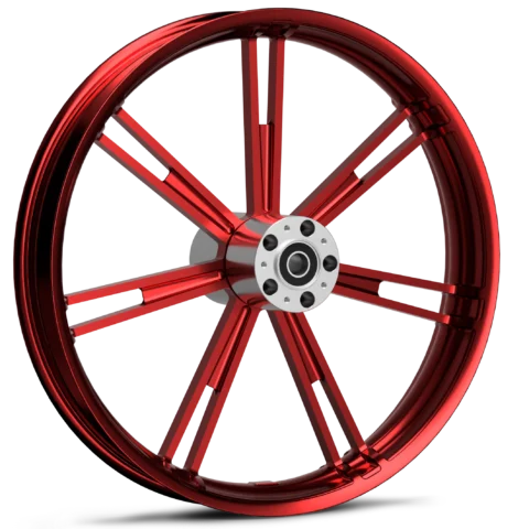 Slicer II 21 x 3.25 Red Wheel