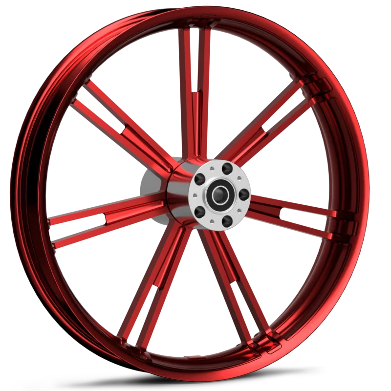 Slicer II 21 x 3.25 Red Wheel
