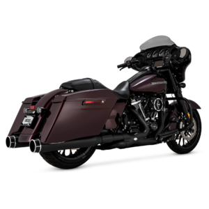 Vance and Hines 4.5 Torquer 450 Slip-On Mufflers, 2017-22 HD Touring - machine cut