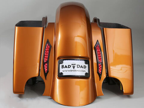 Summit Rear Fender w/ 992 Lights, 2014-2025 Touring