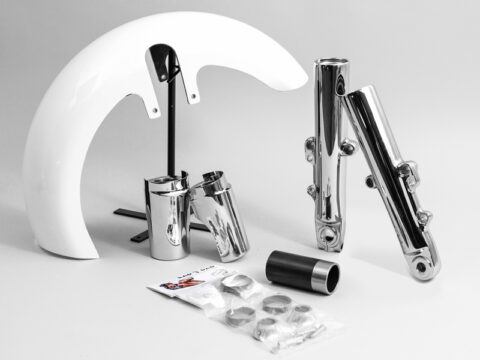 18" 180MM Wide Tire Front Fender Kit, 49mm