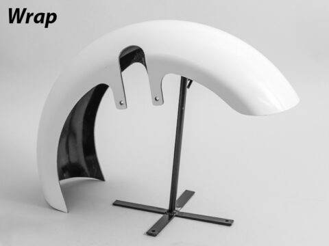 18" 180mm Wide Tire Front Fender Kit (NO CANS OR FORKS REQUIRED), 2023-2025 CVO Touring