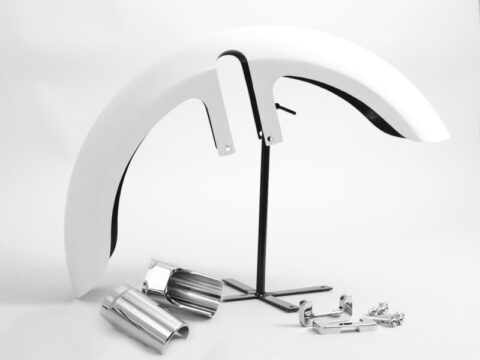 21" 180MM Wrap Front Fender, 1986-2017 Softail