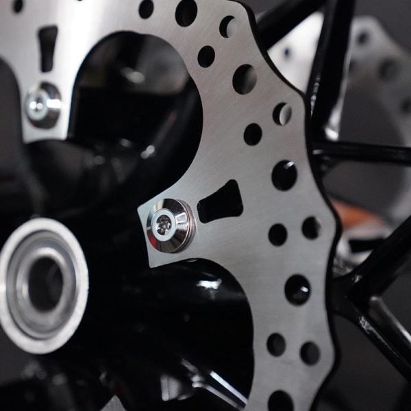 Arlen Ness Bagger Performance Rotor Hardware Stainless Steel Install