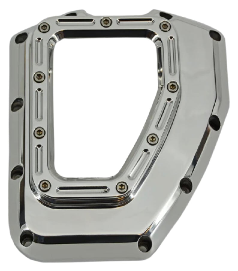 CAM COVER WITH WINDOW TWIN CAM Chrome