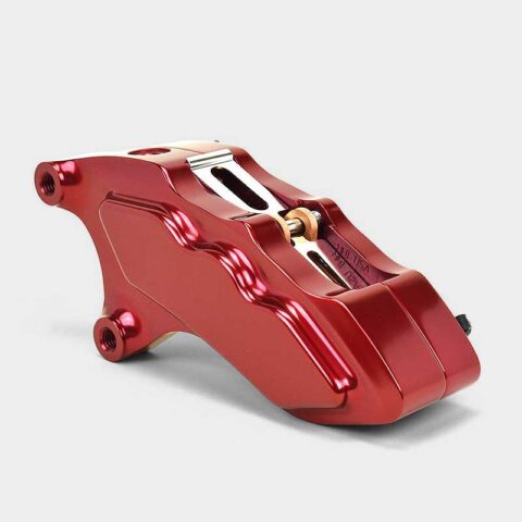 6 PISTON CALIPER, 1984-99 EXCEPT NARROW GLIDE W/ WIRE WHEEL