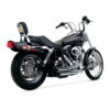 Shortshots Staggered Exhaust, 1991-2005 Harley Dyna