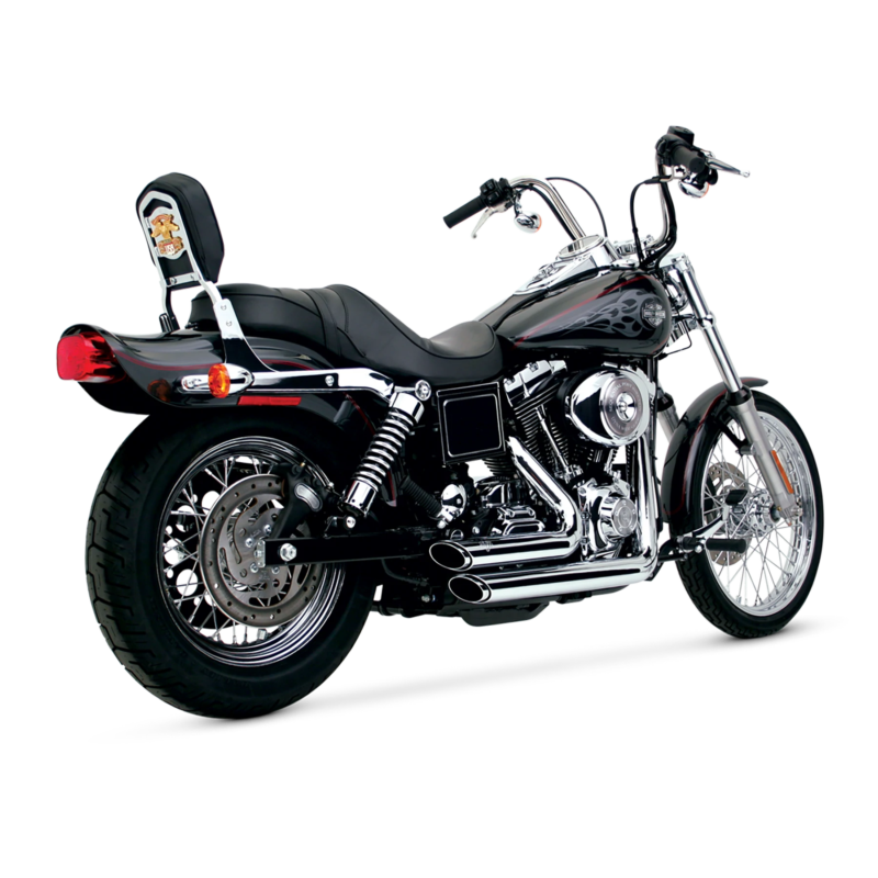 Shortshots Staggered Exhaust, 1991-2005 Harley Dyna