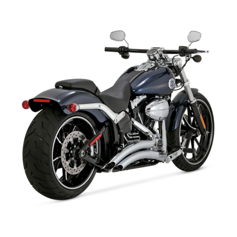 Big Radius 2-into-2 Exhaust System, 2013-2017 Softail Breakout/Pro Street CVO