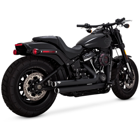 Big Shots Staggered 2-into-2 PCX Exhaust, 2018-2025 Narrow Tire Softail