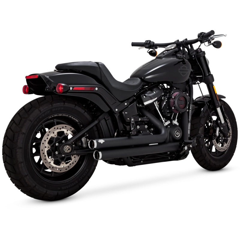 Big Shots Staggered 2-into-2 PCX Exhaust, 2018-2025 Narrow Tire Softail