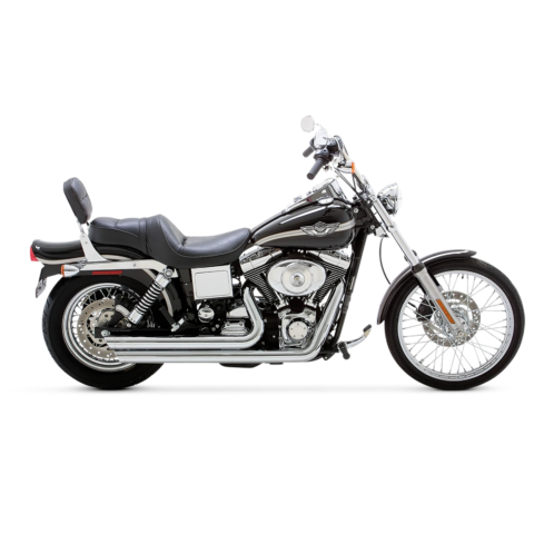 Big Shots Staggered Exhaust, 1991-2005 Harley Dyna