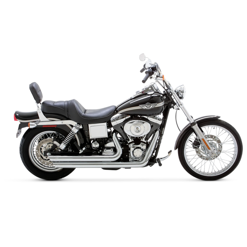 Big Shots Staggered Exhaust, 1991-2005 Harley Dyna