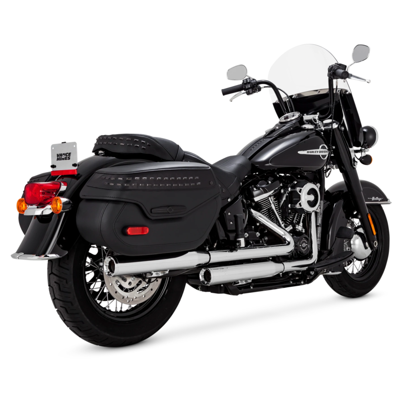 3" Eliminator Slip-On Mufflers, 2018-2024 Softail Heritage / Deluxe
