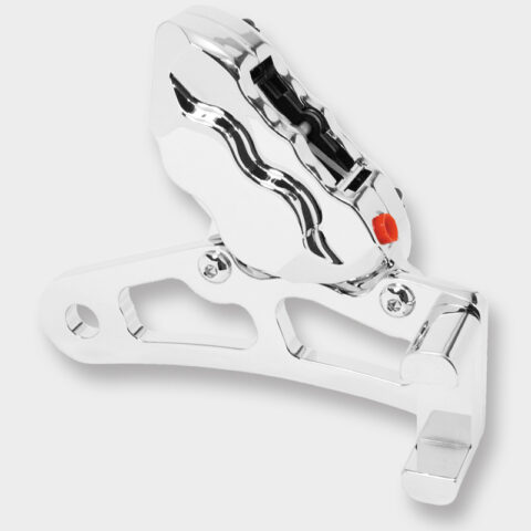 4 PISTON CALIPER, FXR KIT 1984-99, CUSTOM SWINGARM 2" WIDER