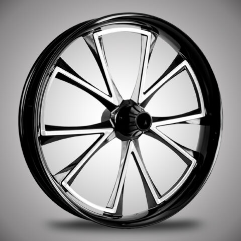 Bridge Black Machined Wheel