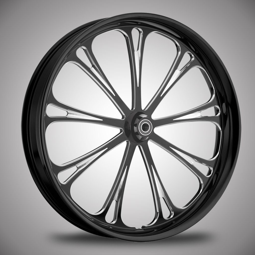 Dallas Black Machined Wheels - WanaRyd Motorcycle