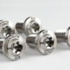 RYD RaceLite Series Natural Front Rotor Bolts, 5/16-18x3/4 TORX