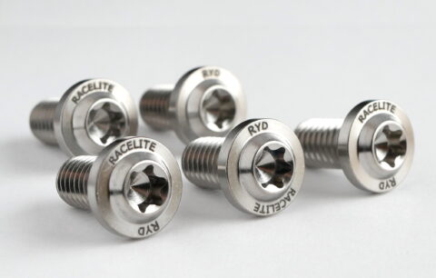 RaceLite Series Natural Front Rotor Bolts, 5/16-18x3/4 TORX