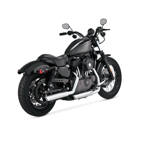 Stage 1 3" Round Twin Slash PCX Slip-On Mufflers