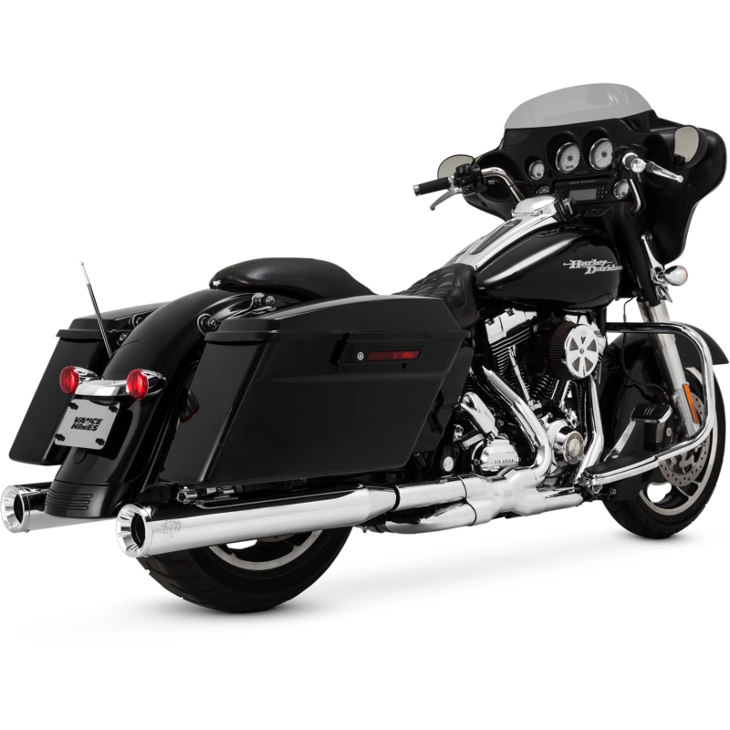 4" Eliminator Slip-On Mufflers, 1995-16 Harley Touring