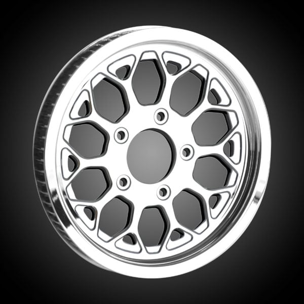 Prodigy Chrome Pulley by Replicator Wheels