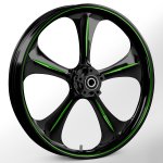Adrenaline Touch Of Color Green 21 x 3.25 Wheel