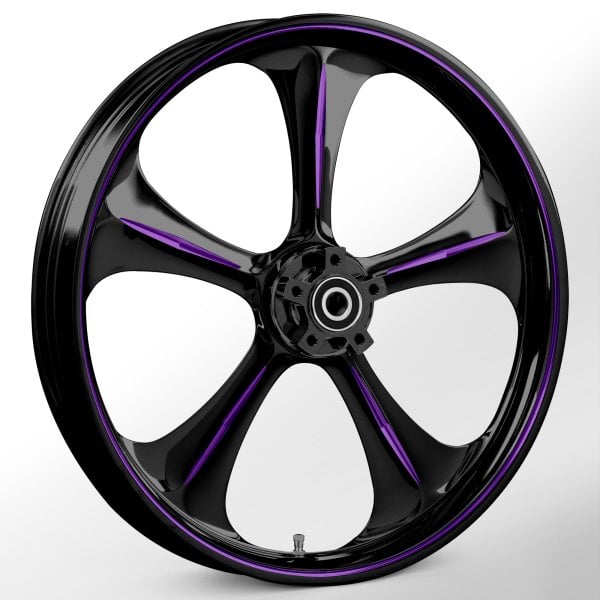 Adrenaline Touch Of Color Purple 21 x 3.25 Wheel
