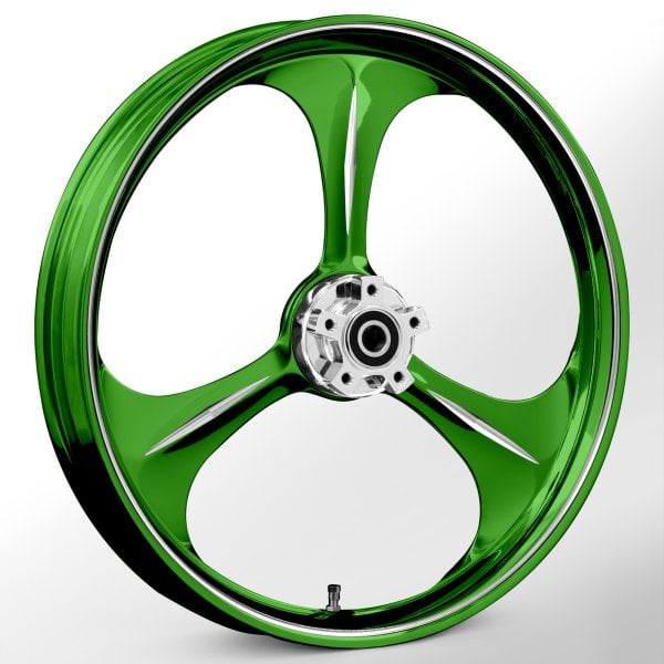 Amp Dyeline Green 21 x 3.25 RYD Wheel