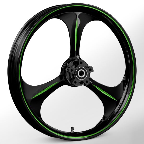 Amp Touch Of Color Green 21 x 3.25 Wheel