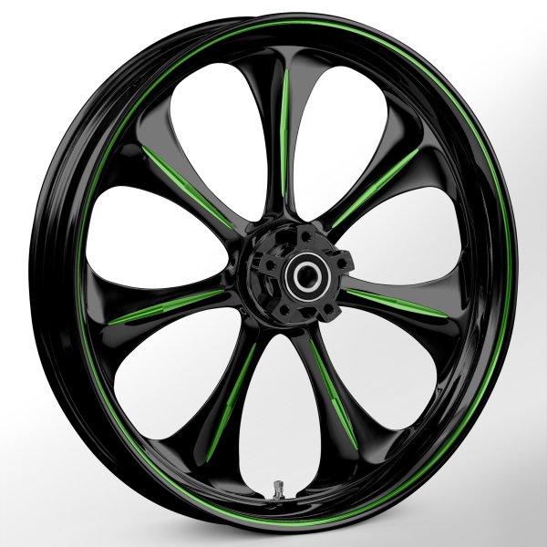 Atomic Touch Of Color Green 21 x 3.25 Wheel