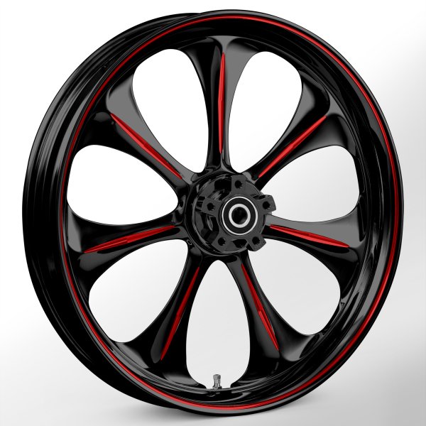 Atomic Touch Of Color Red 21 x 3.25 Wheel