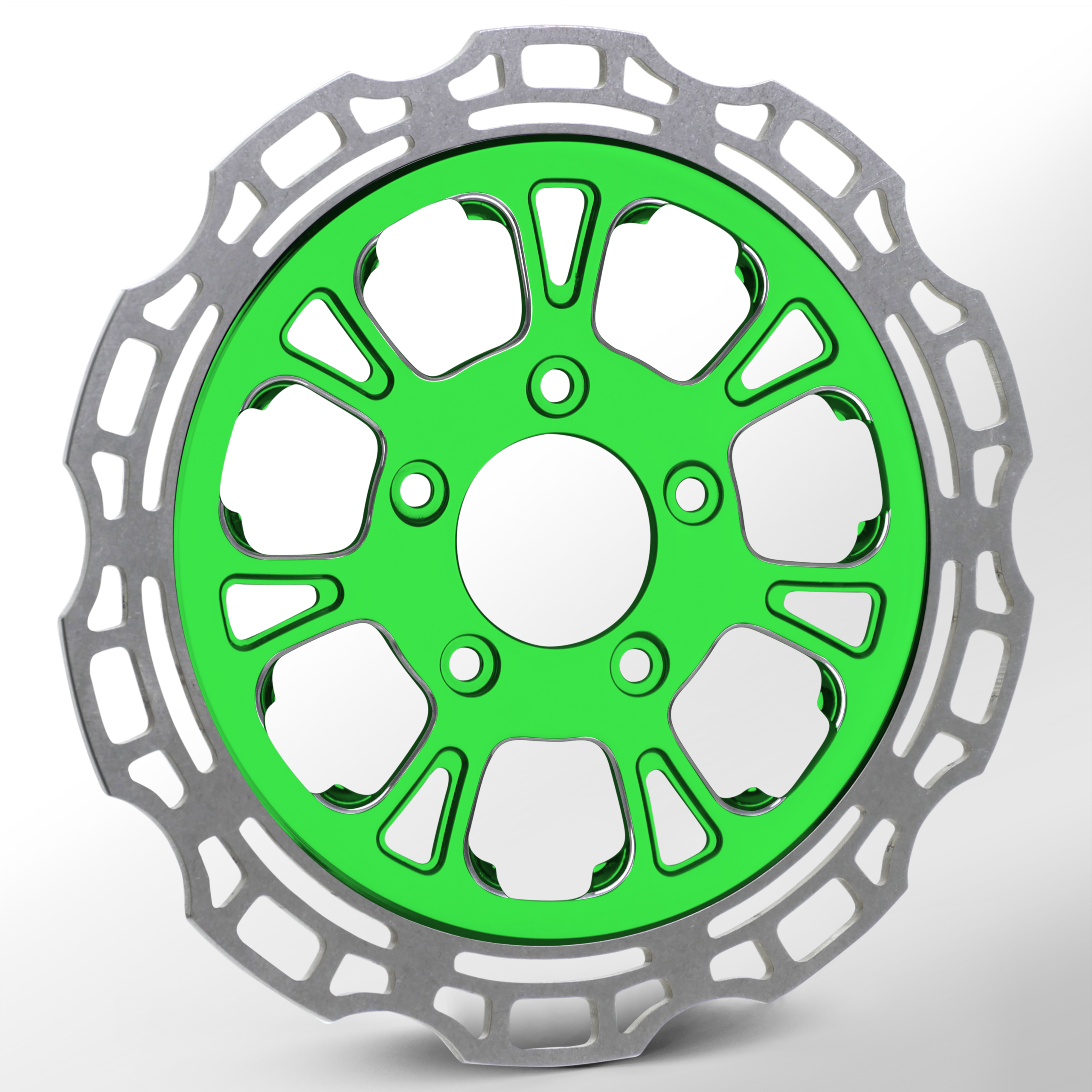 Arc Dyeline Green Polished Wheels - Image 5